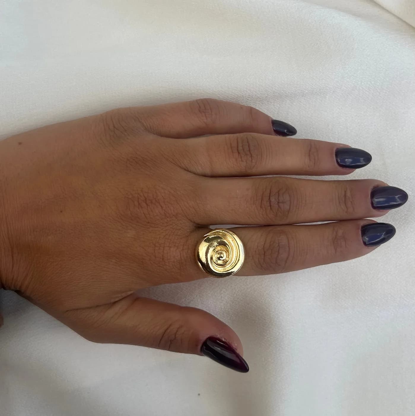 Apua ring, טבעת כסף 925 או ציפוי זהב – תמונה 3