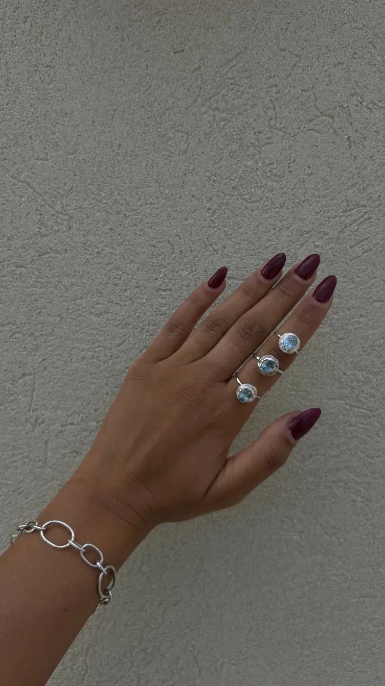 Asia ring, טבעת כסף 925 או ציפוי זהב – תמונה 4