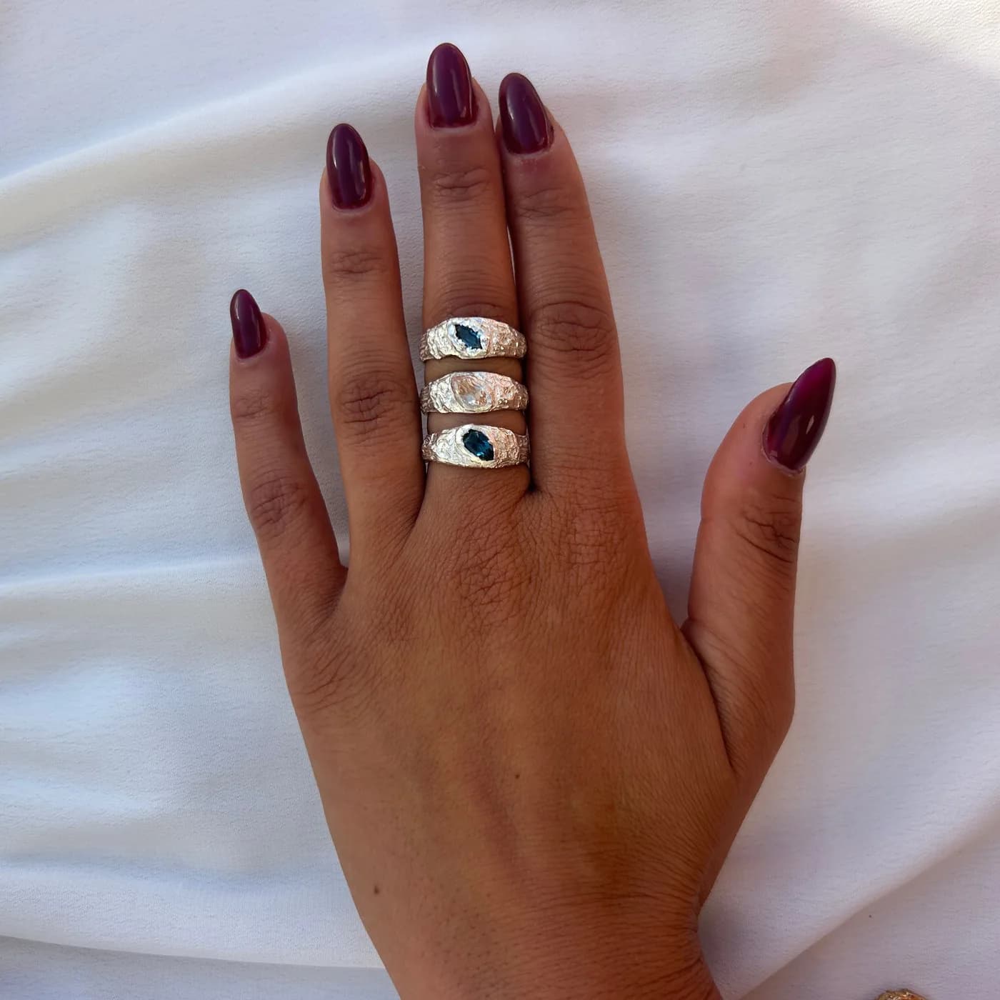 Bella ring, טבעת כסף 925 או ציפוי זהב – תמונה 3