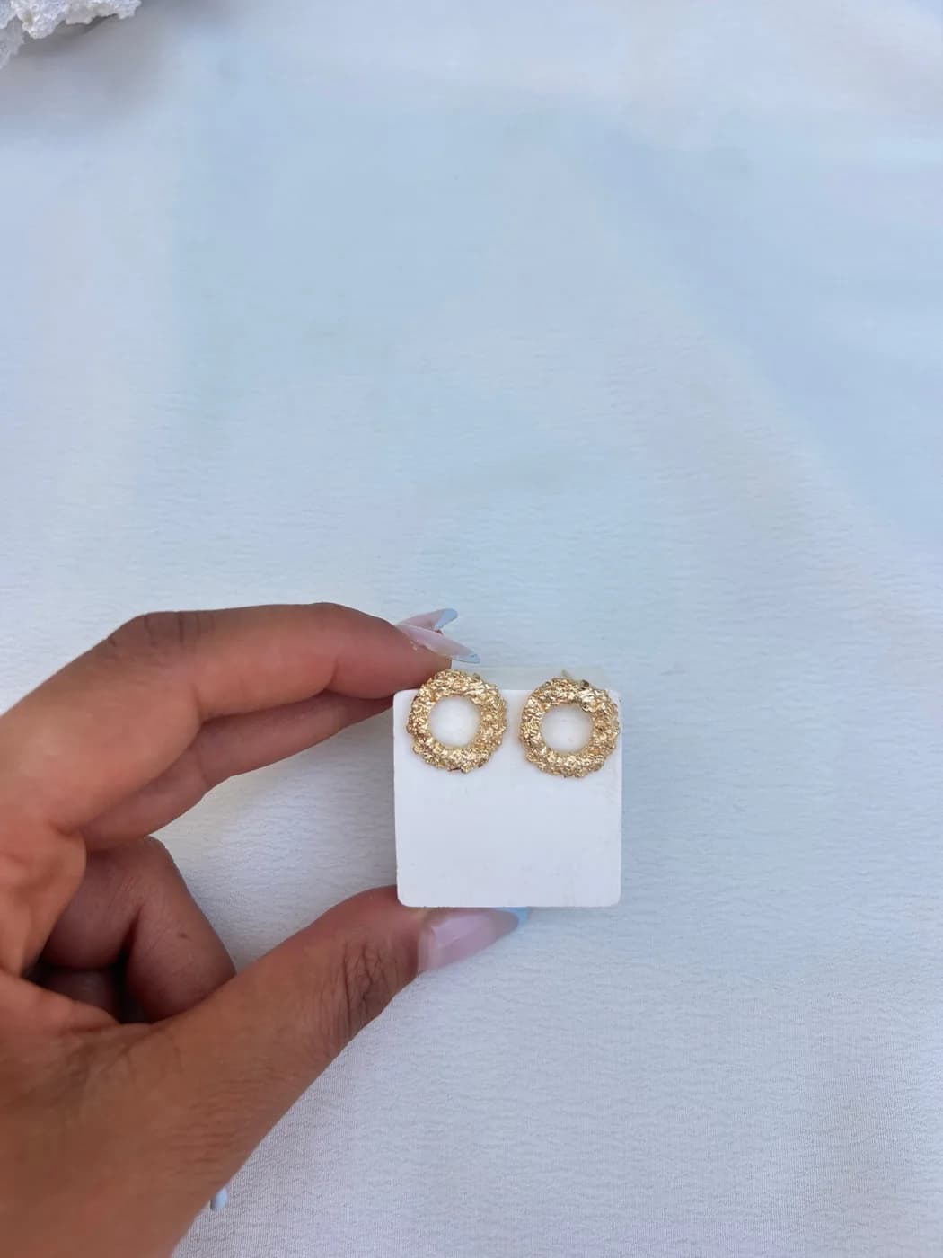 Core earrings, עגילים כסף 925 או ציפוי זהב – תמונה 4