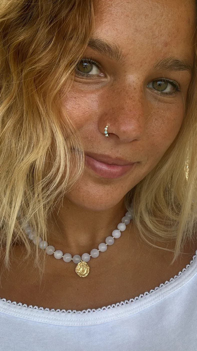Lia necklace, שרשרת כסף 925 או ציפוי זהב – תמונה 5