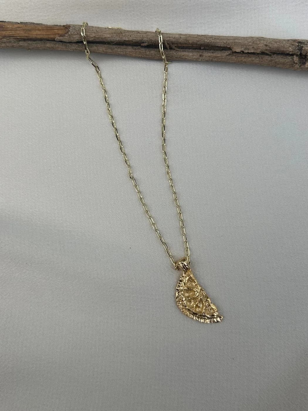 Lemon Necklace, שרשרת כסף 925 או ציפוי זהב – תמונה 5