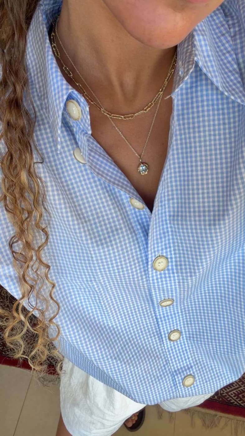 Mermaid necklace, שרשרת כסף 925 או ציפוי זהב – תמונה 3