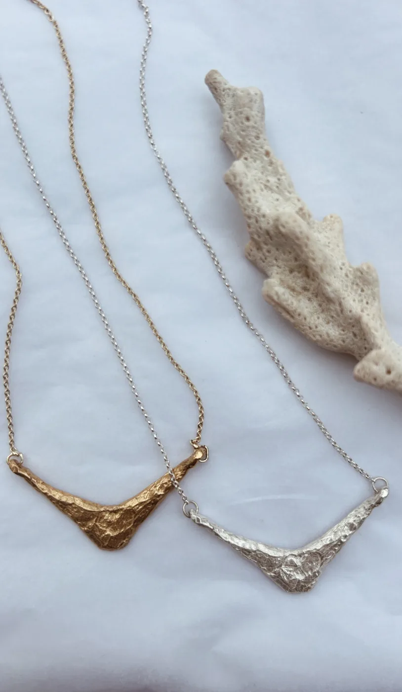 Oli Necklace, שרשרת כסף 925 או ציפוי זהב – תמונה 3