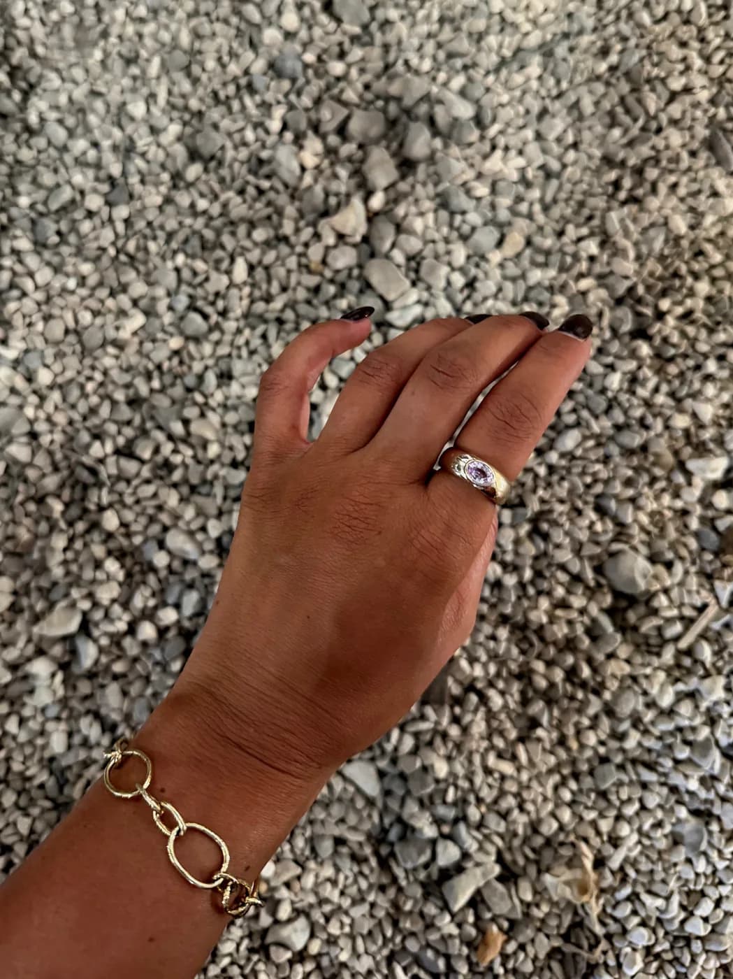 Terra ring, טבעת כסף 925 או ציפוי זהב – תמונה 6