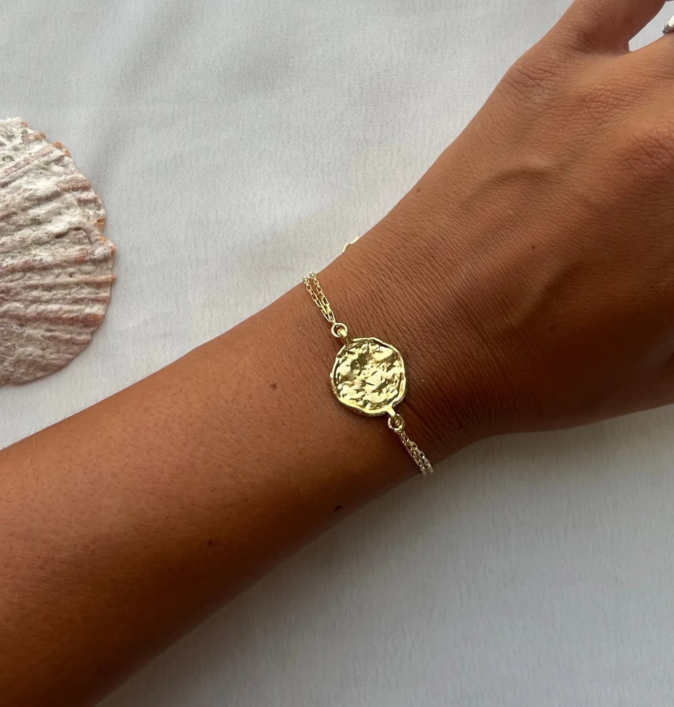 Yana bracelet, צמיד כסף 925 או ציפוי זהב – תמונה 3